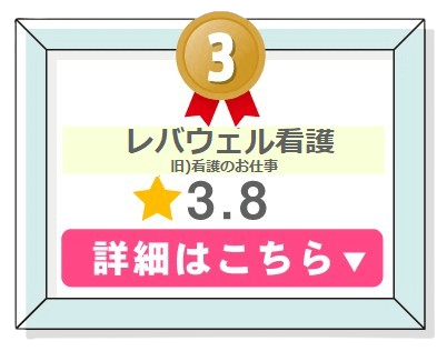 看護師転職サービスランキング３位