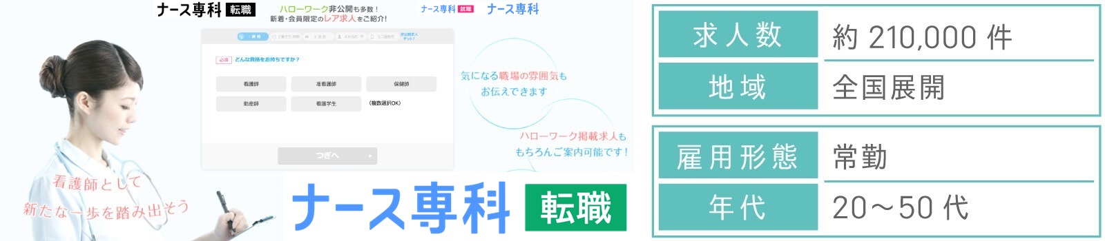 ナース専科 転職(旧ナース人材バンク)